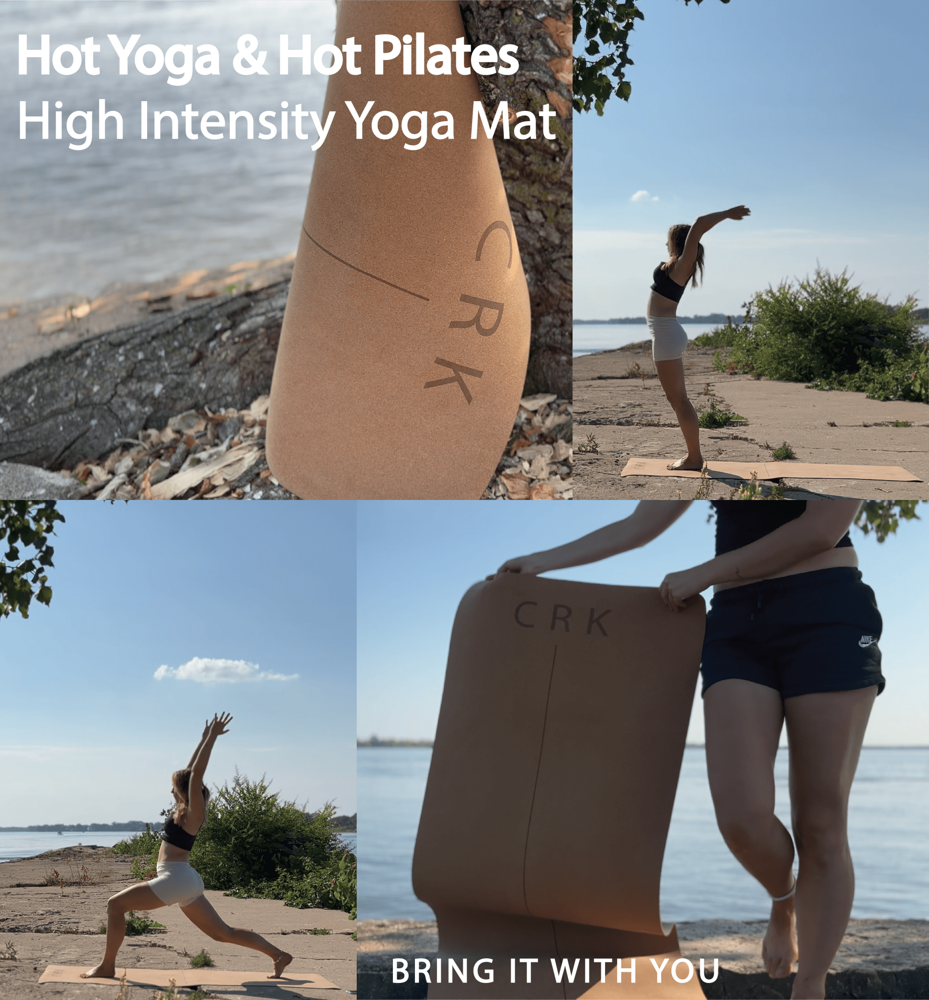 The Standard Mat 4mm Cork And Rubber • Begin Yoga Mat (SOLD OUT) - Crk