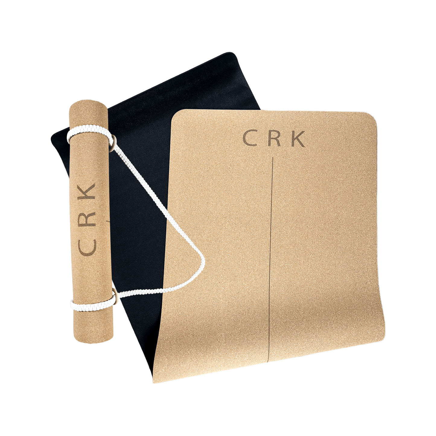 The Standard Mat • 4mm Thick, Organic Cork Yoga Mat with Natural Rubber, Begin Yoga - Crk