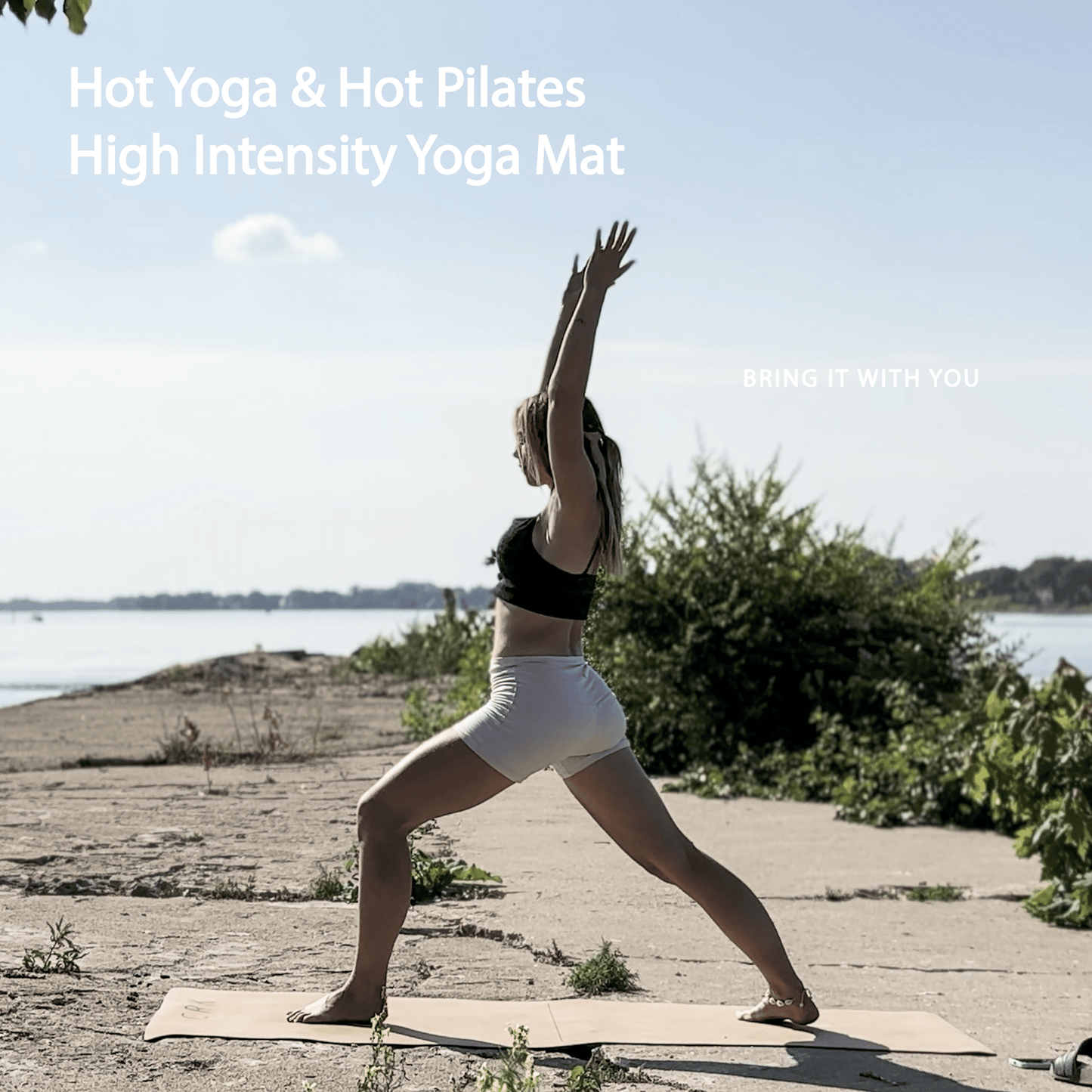 The Standard Mat • 4mm Thick, Organic Cork Yoga Mat with Natural Rubber, Begin Yoga - Crk