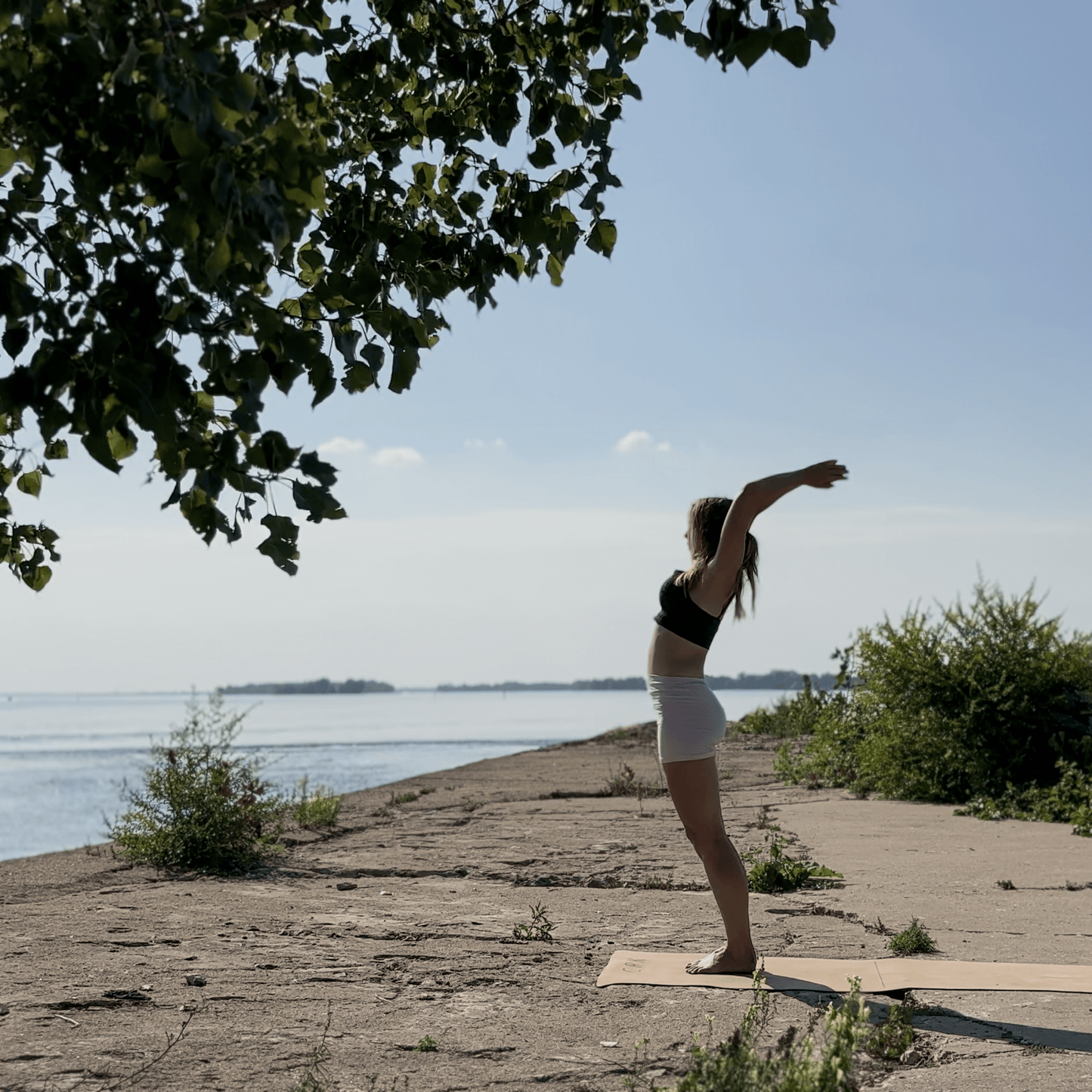The Standard Mat • 4mm Thick, Organic Cork Yoga Mat with Natural Rubber, Begin Yoga - Crk