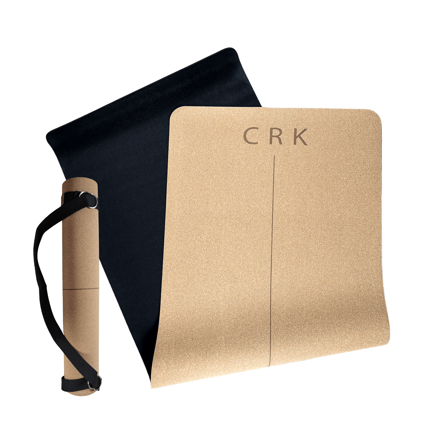 The Standard Mat • 4mm Thick, Organic Cork Yoga Mat with Natural Rubber, Begin Yoga - Crk