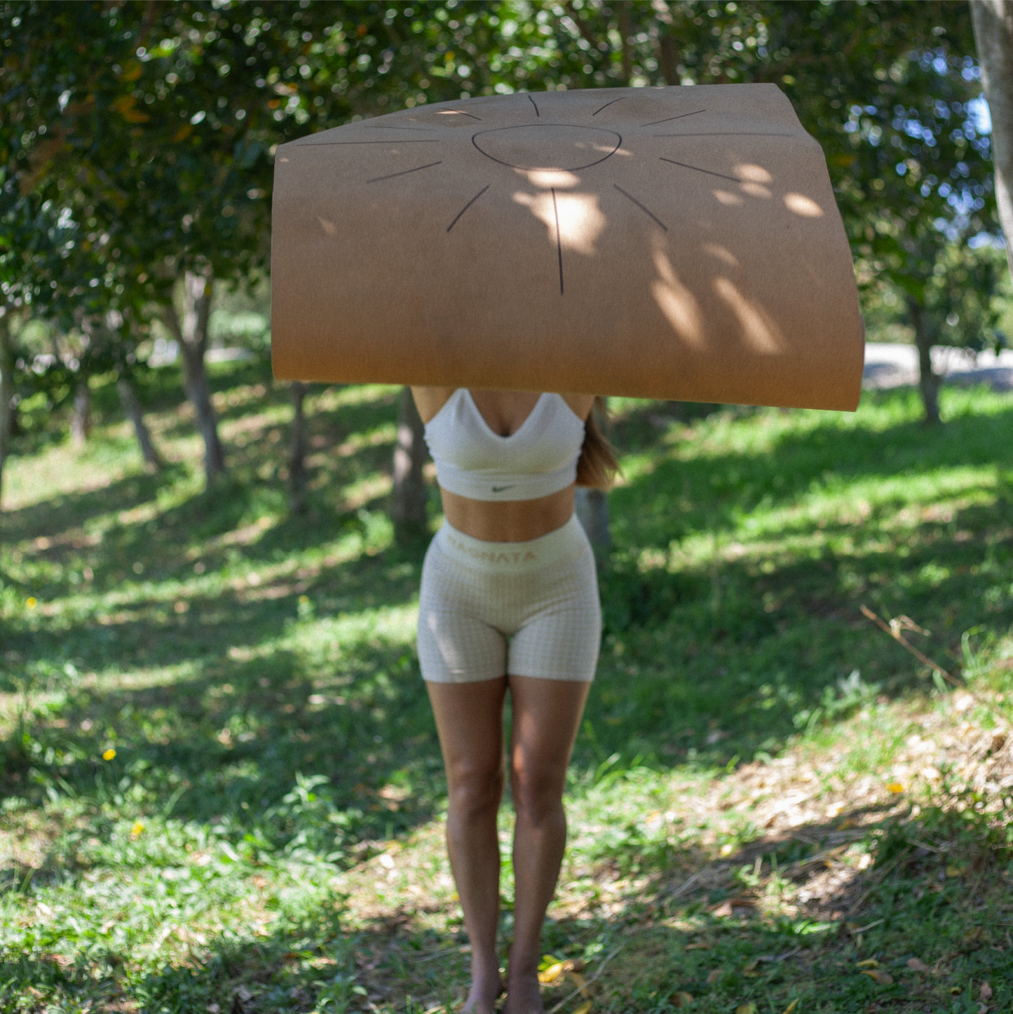 The Sun Mat • 4mm Thick, Organic Cork Yoga Mat with Recycled Natural Rubber - Crk