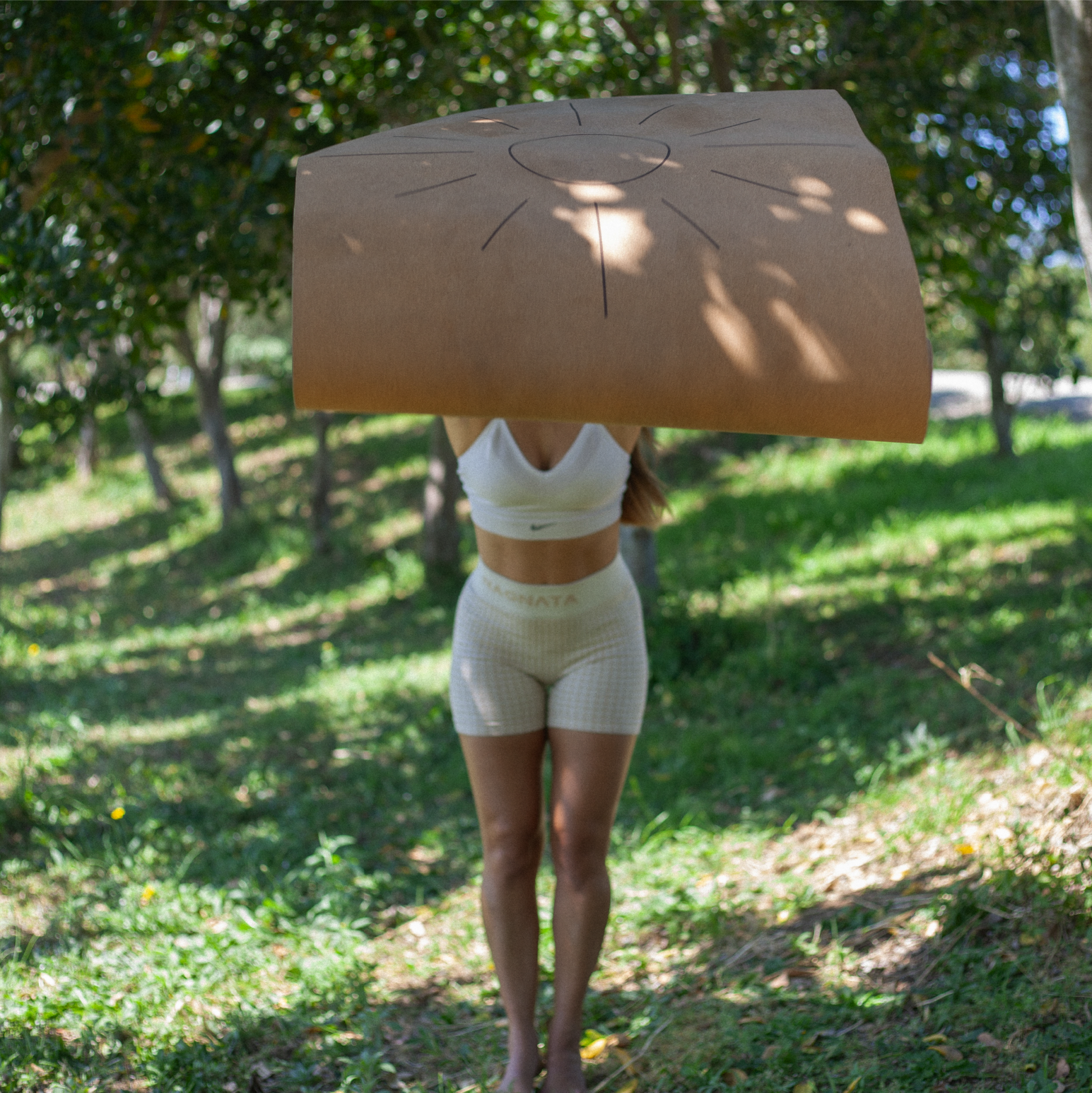 The Sun Mat • 4mm Thick, Organic Cork Yoga Mat with Recycled Natural Rubber - Crk