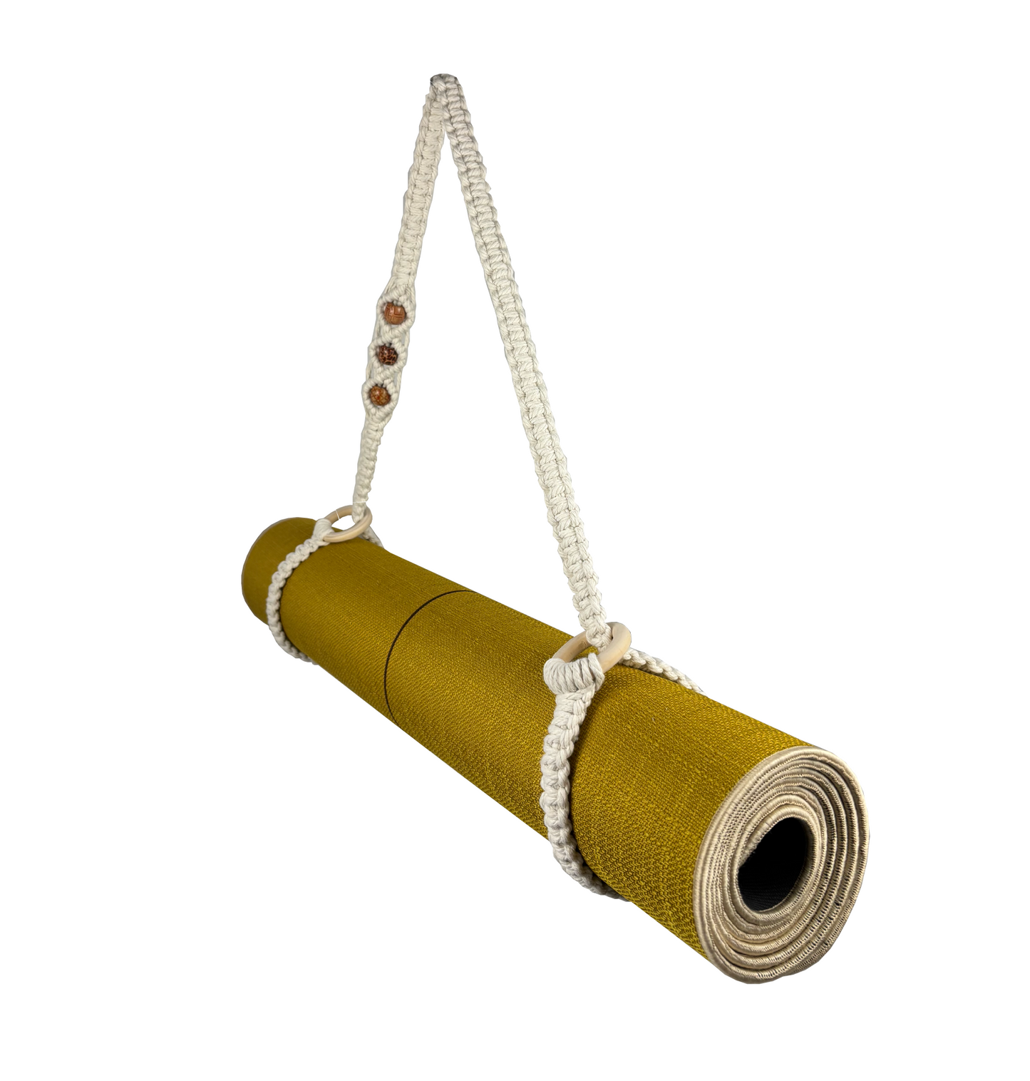 The Bead Strap • Yoga Mat Carrying Strap