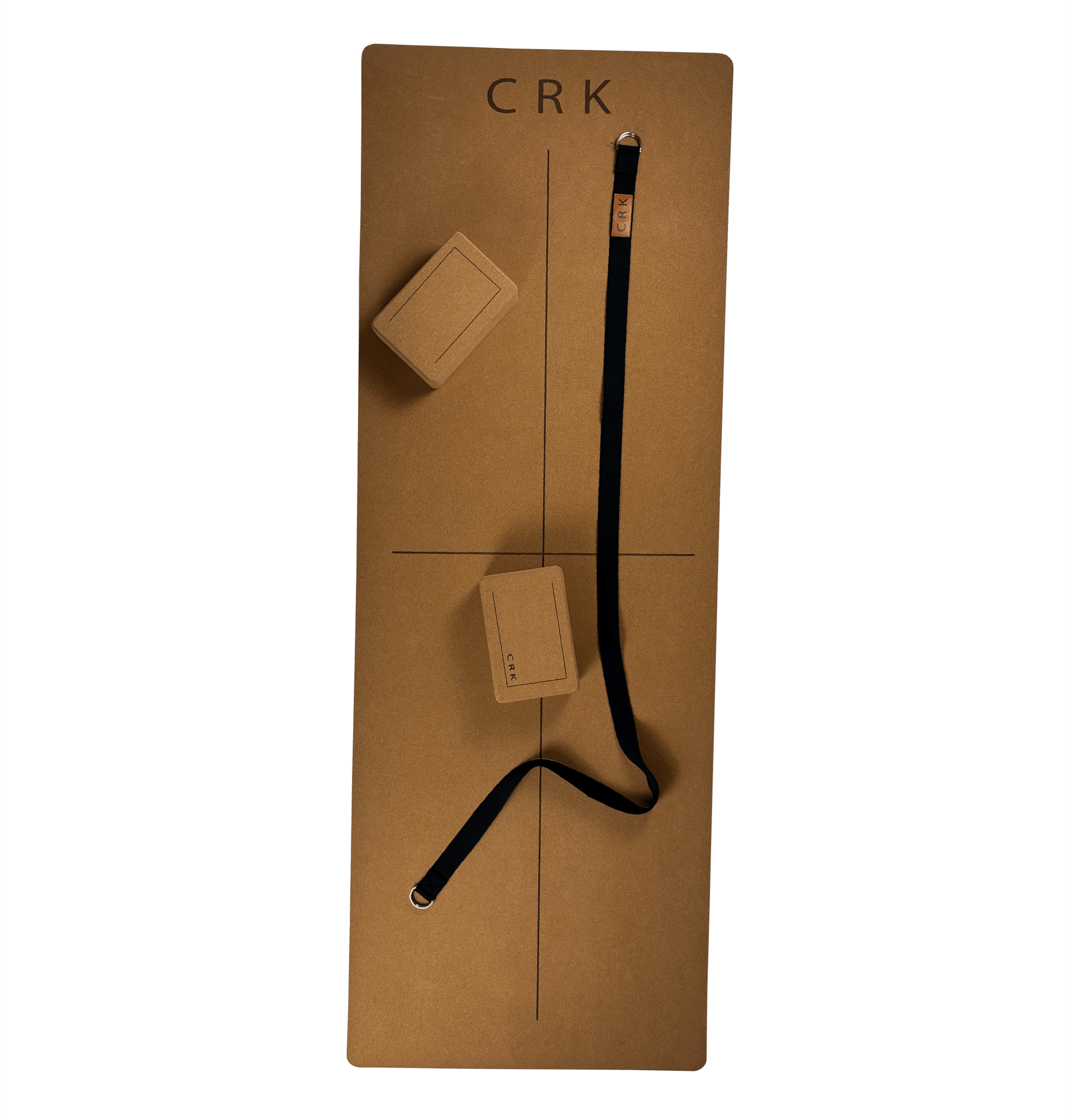 Yoga Kit • The Standard Mat, Black Strap & Blocks - Crk