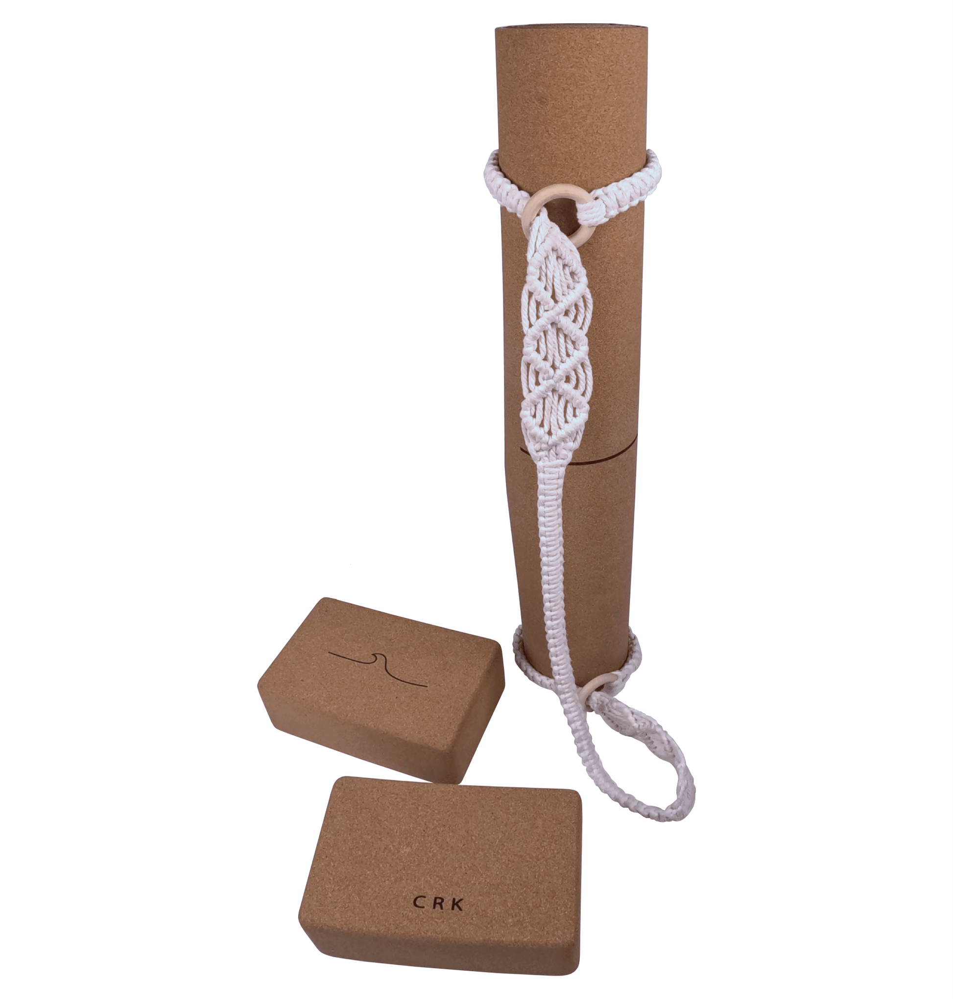 Yoga Kit • The Wave Mat, Chic Strap & Blocks - Crk