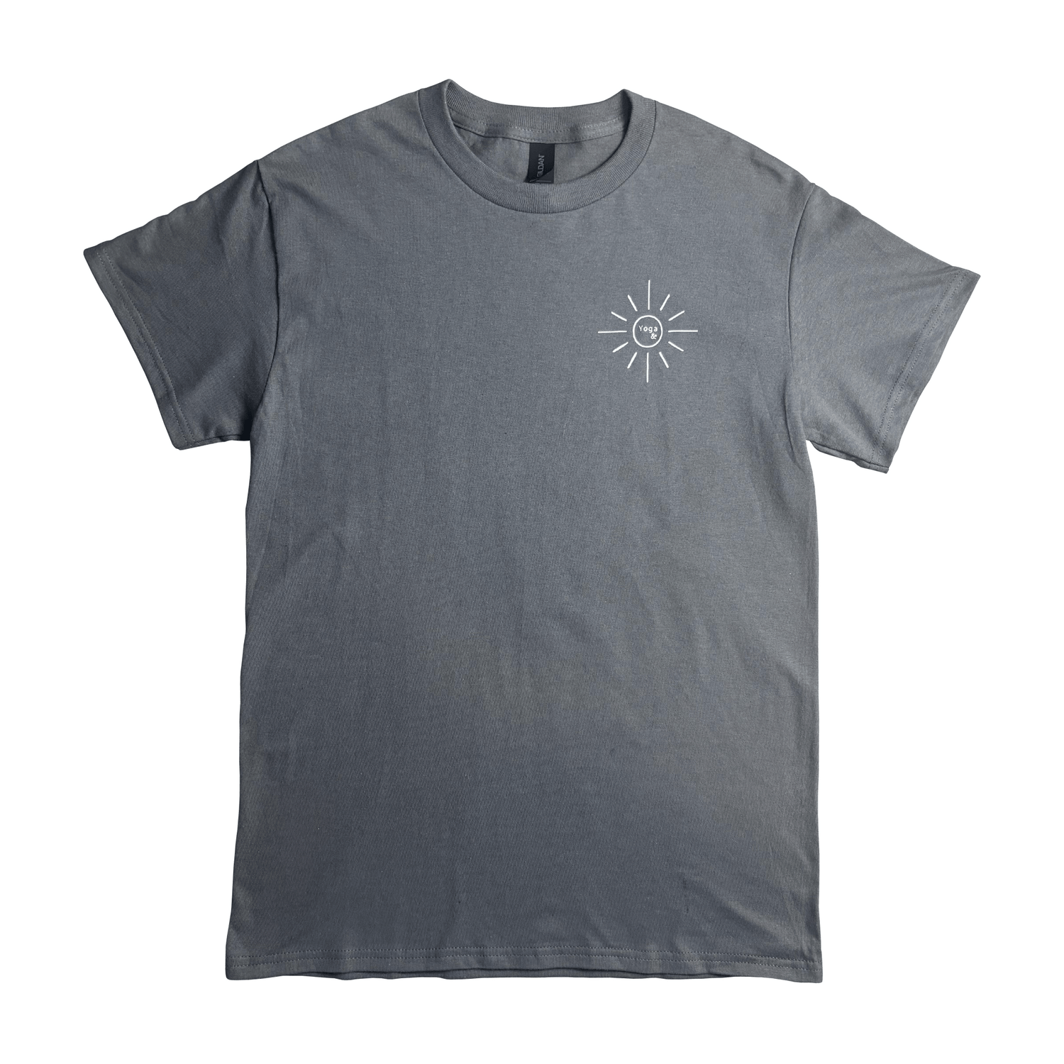 Yoga, Pilates & Sun T-Shirt Dark Grey - Crk