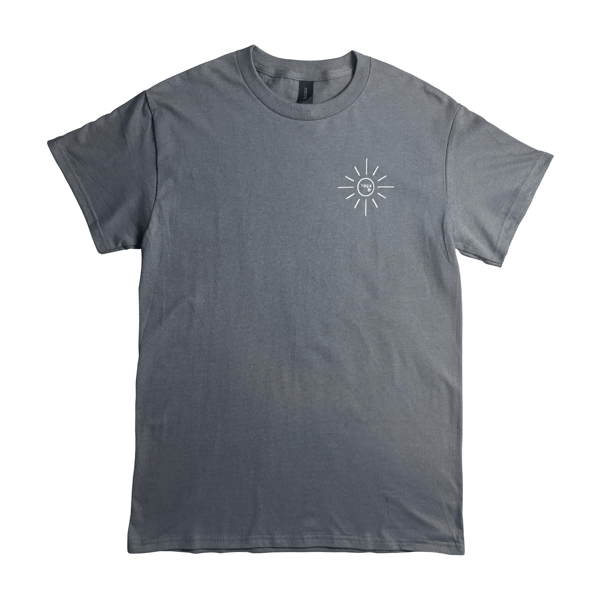 Yoga, Pilates & Sun T-Shirt Dark Grey - Crk