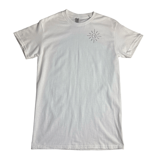 Yoga, Pilates & Sun T-Shirt White - Crk