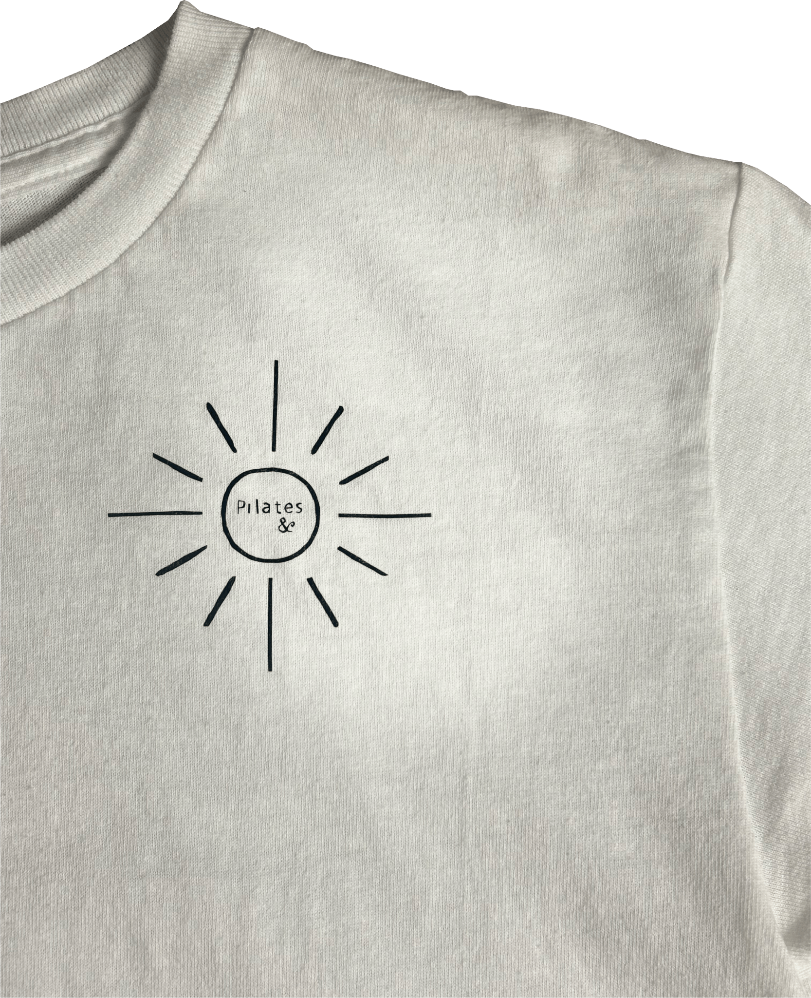 Yoga, Pilates & Sun T-Shirt White - Crk